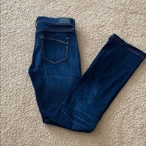 Express Barely Boot Jeans. Size 2R